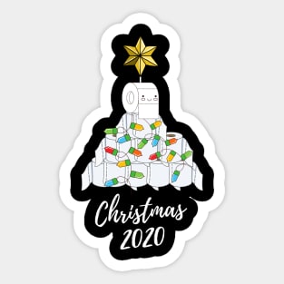 christmas in quarantine Sticker